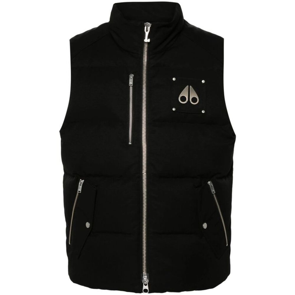 Moose Knuckles Black Jackets - Waistcoats & Gilets Men